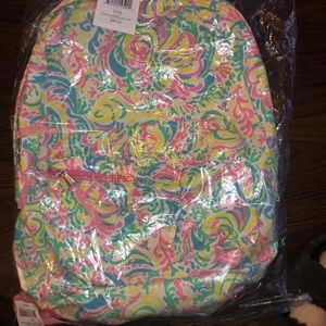 Lauren James floral printed backpack.